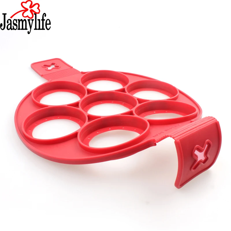 Идеальные блинчики maker яичный сыр хлебная выпечка 7 полости антипригарный флип