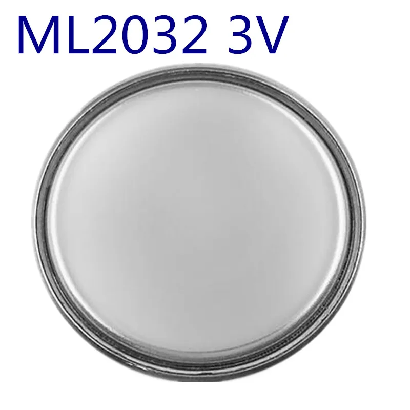 5 шт./лот Новинка ML2032 ML 2032 3V 65mAh литий-ионная аккумуляторная батарея для системы