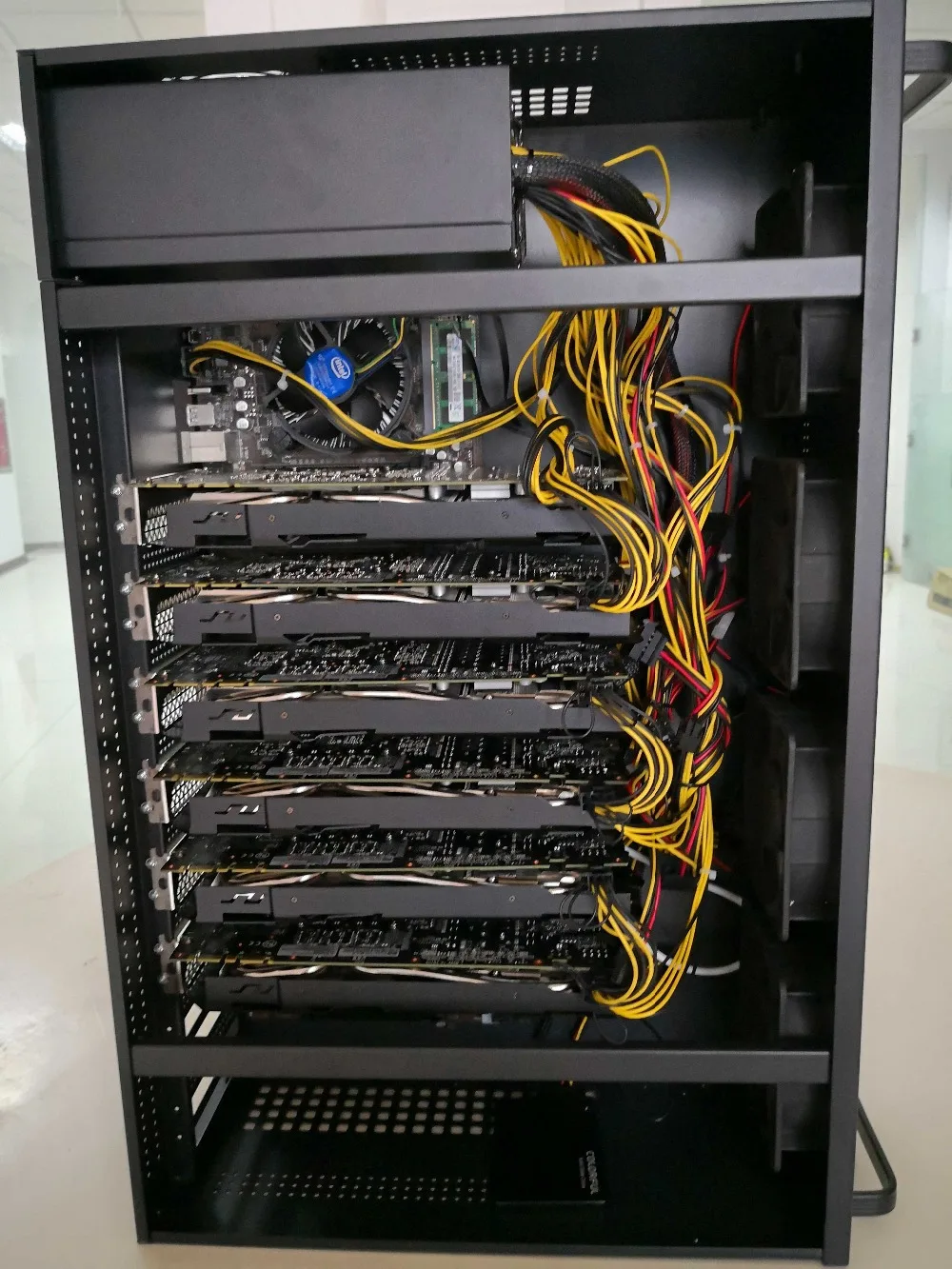 Добыча ETH буровой станок 6 шт. MAXSUN RX580 8 г видео карты AMD 256bit GDDR5 7000 мГц 1340 DirectX 12 14nm
