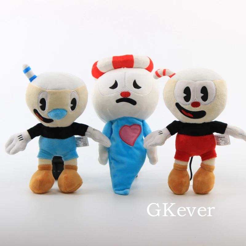 3 вида стилей Кубок плюшевая игрушка Mugman легендарные Причастие чаша плюшевые