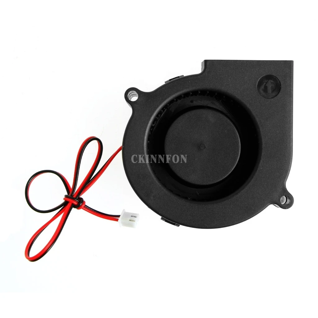 DHL 100 шт 75 мм x 30 DC 12V 0.24A 2 контактный компьютер PC рукав подшипник вентилятор