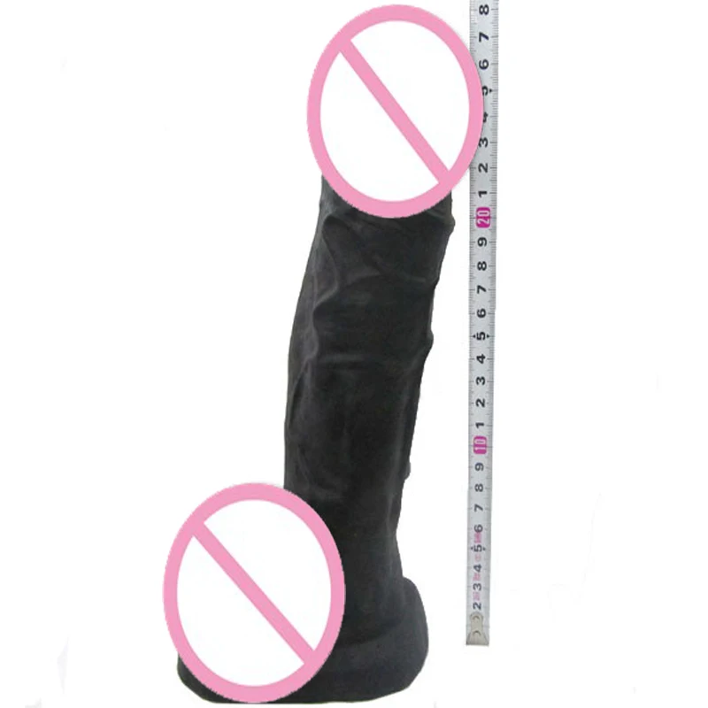 11 дюймов супер большой фаллоимитатор реалистичный силиконовый G spot пенис