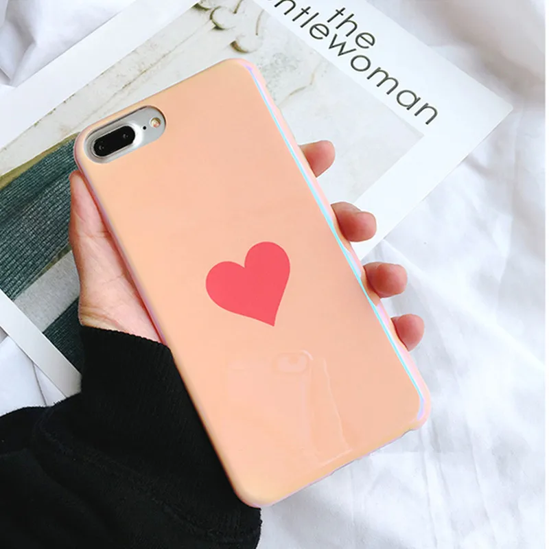Stelllife модный Blu-Ray чехол для телефона iphone 7 coque мультфильм Любовь Сердце