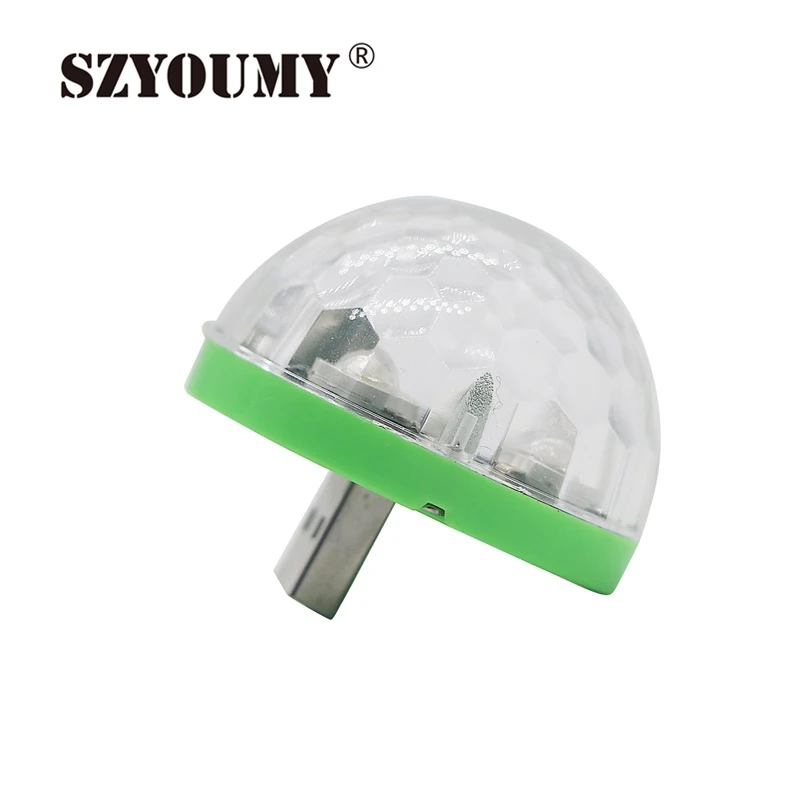 SZYOUMY микрофон USB Разноцветный свет мини красочные украшения с неоновым светом