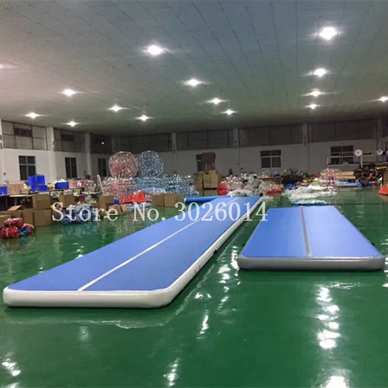 Купить Бесплатная доставка, 6x2 м надувной гимнастический коврик с помпой