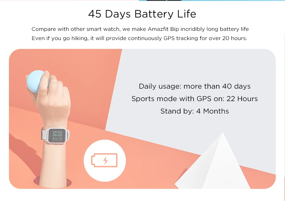 Huami Amazfit Bip Смарт часы Bluetooth gps Спорт монитор сердечного ритма IP68 Водонепроницаемый напоминание о звонках MiFit приложение сигнализация вибрация
