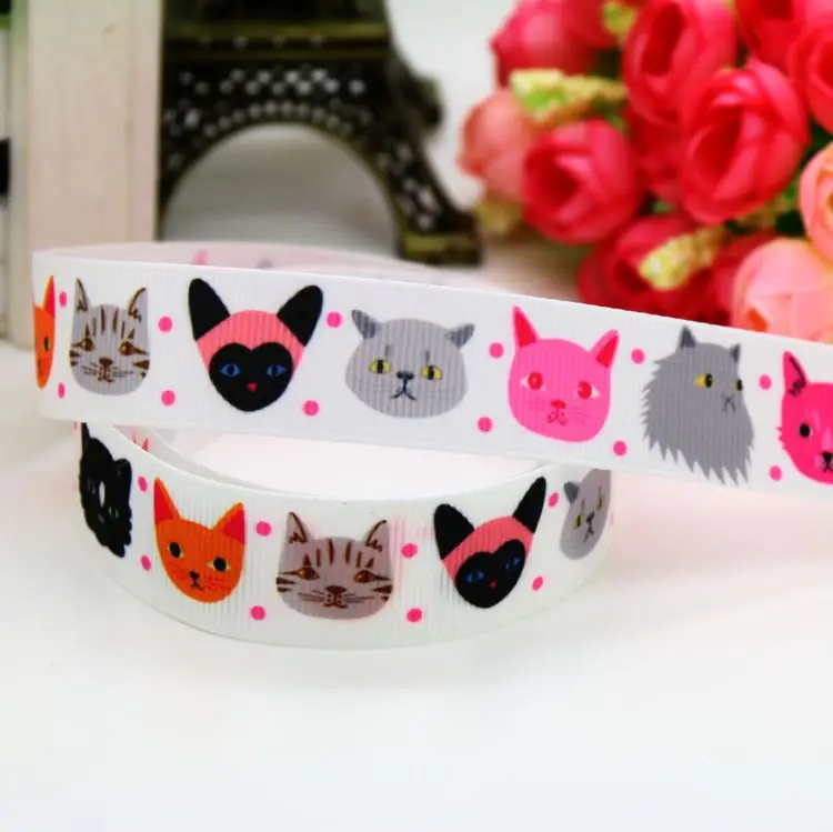 7/8 ''Бесплатная доставка кошачья мопса собака Лапа кость печатная корсажная