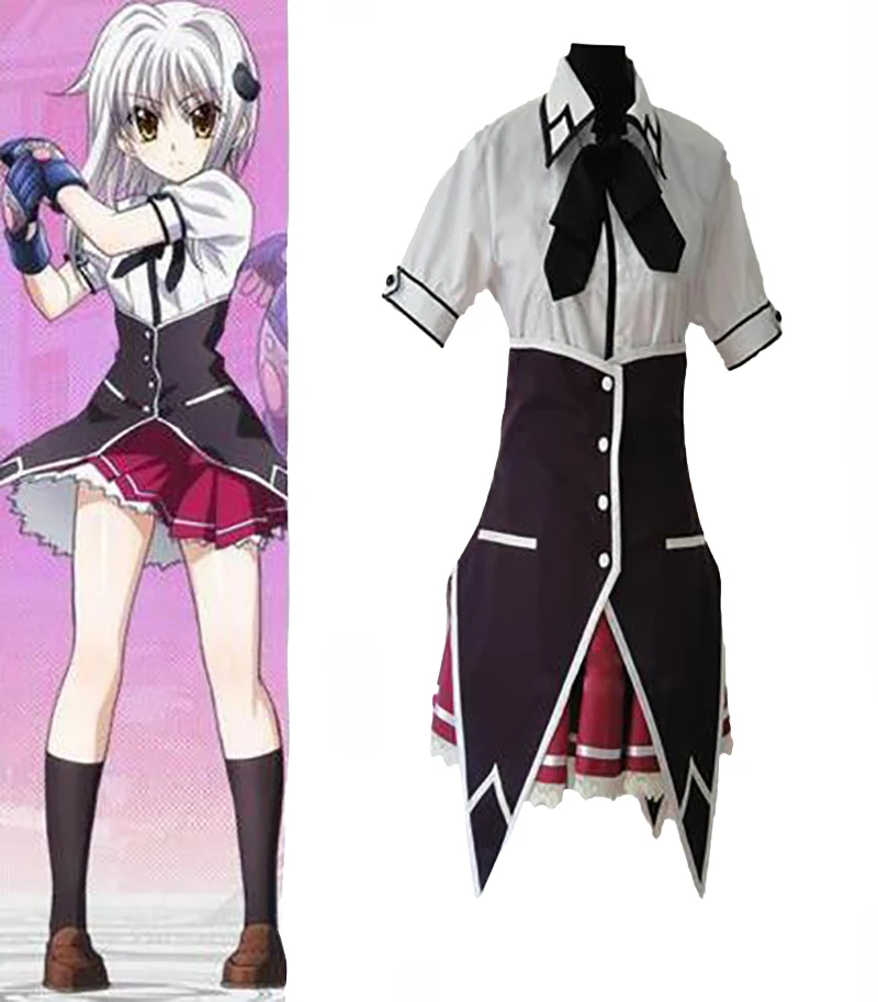 Униформа для старшей школы DxD Koneko Toujou Shirone костюм косплея Аниме Костюм размер|cosplay