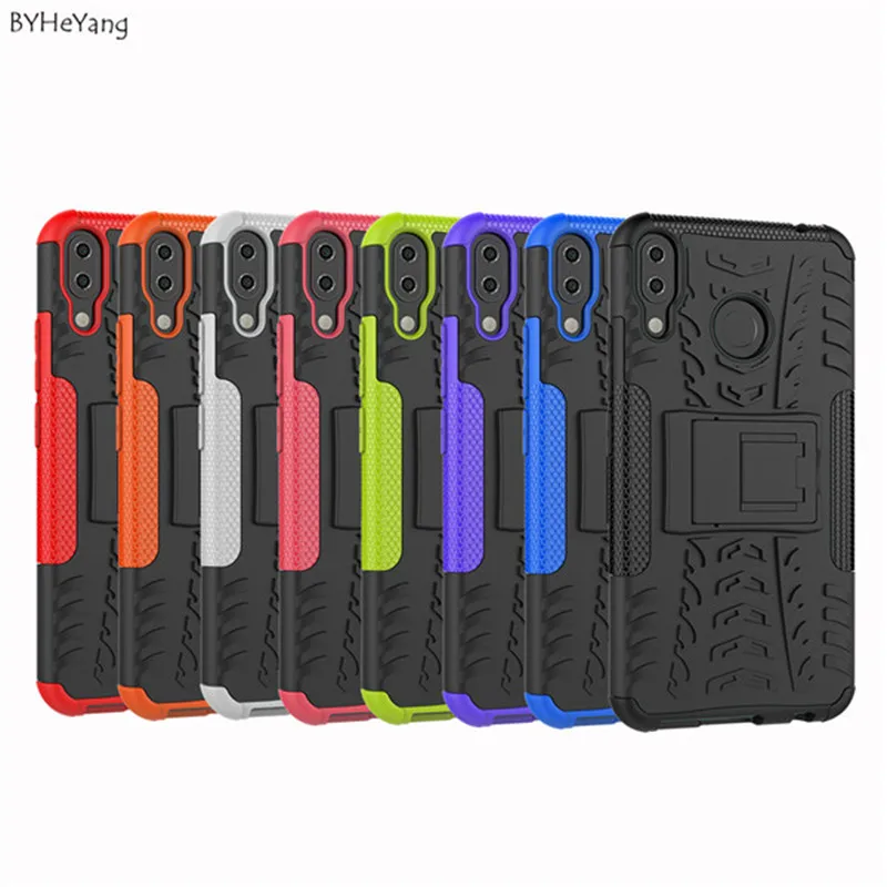 BYHeYang Armor Hybrid для Asus Zenfone 5Z ZS620KL чехол из ТПУ задняя защита подставка Жесткий Чехол