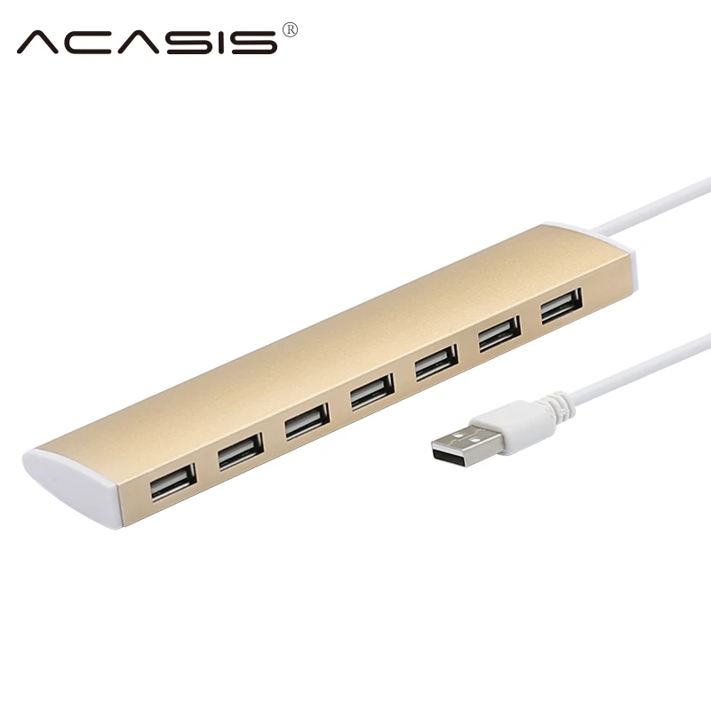 Новый высокоскоростной порт able 7 USB 2 0 мультиконцентратор разветвитель внешний
