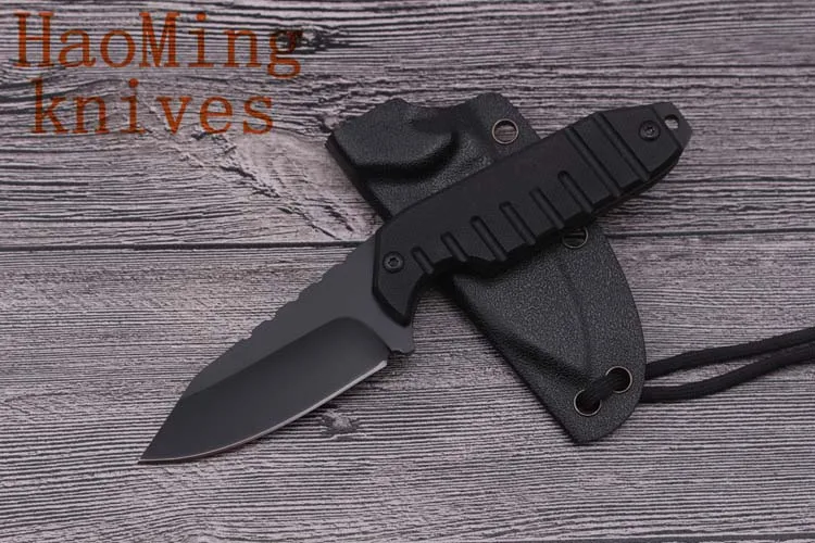 Кемпинг портативный тактический фиксированный нож &amp K щит охотничий