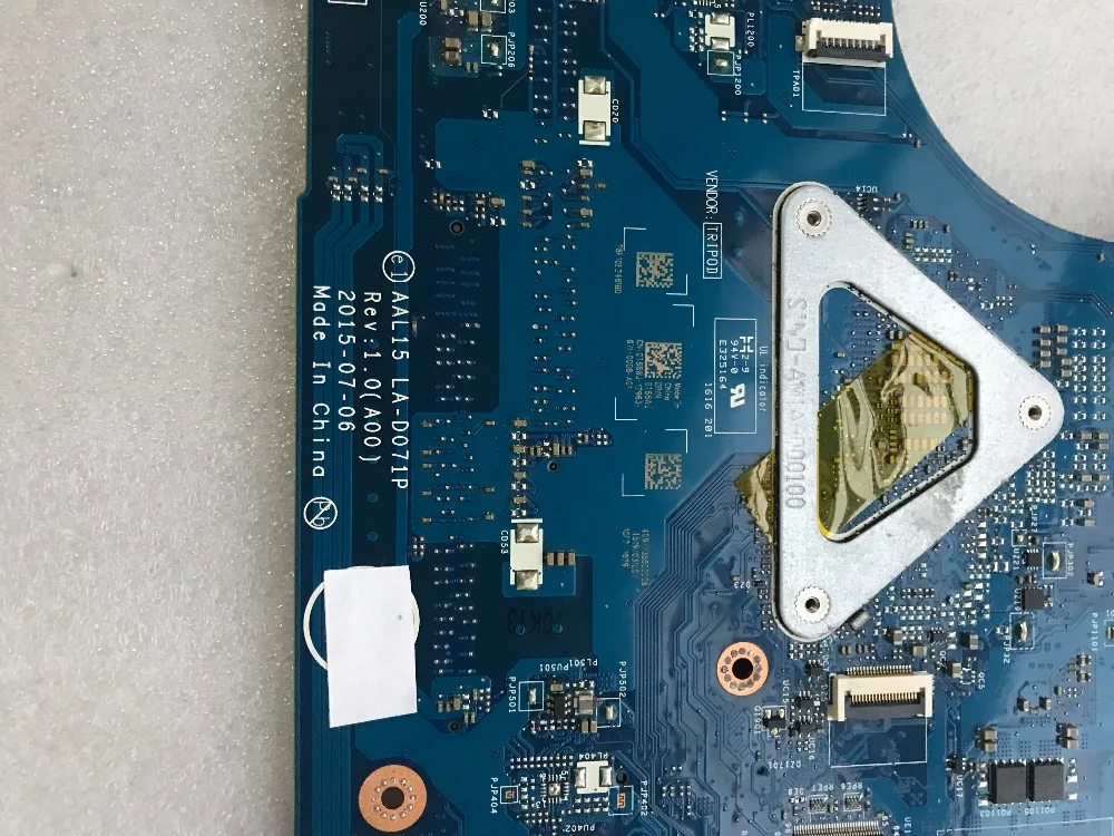 AAL15 LA D071P i5 6200U 5559 материнская плата для Dell Inspiron 15 17 5759 ноутбука тест 100%|Материнские