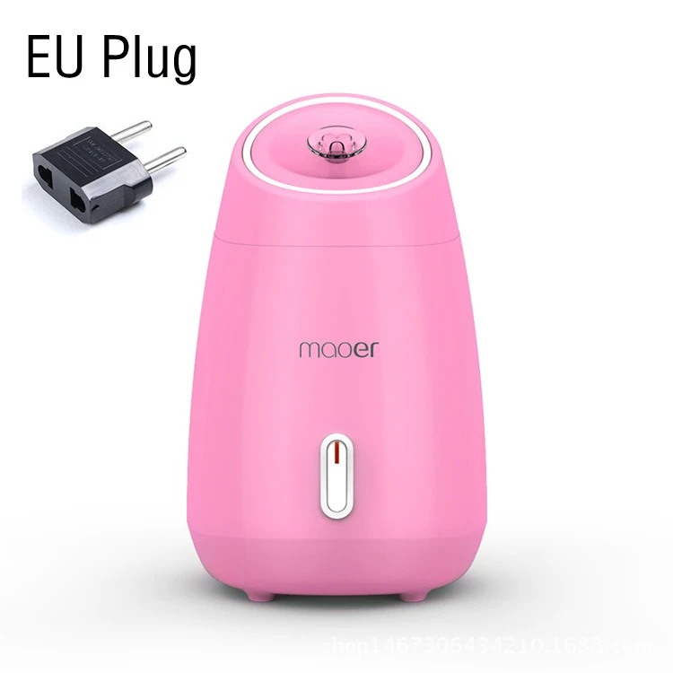 EU Plug Фруктовый растительный паровой аппарат для лица бытовой спа-инструмент для красоты термальные наноспрей отбеливающий воду паровой аппарат для лица машина - Цвет: EU Plug