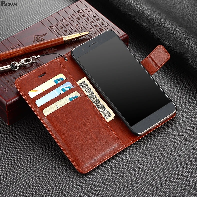 Кожаный флип чехол в стиле ретро для Xiaomi Mi6 M6 Mi 6 защитный слоты денег магнитная