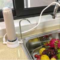 hot tod premium countertop water filtration system %e2%80%93 easy to use portable faucet mounted filter transforms tap water into drinki