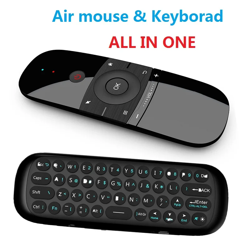 Мини клавиатура W1 Беспроводная с русской/английской раскладкой 2 4 ГГц|smart tv box|android