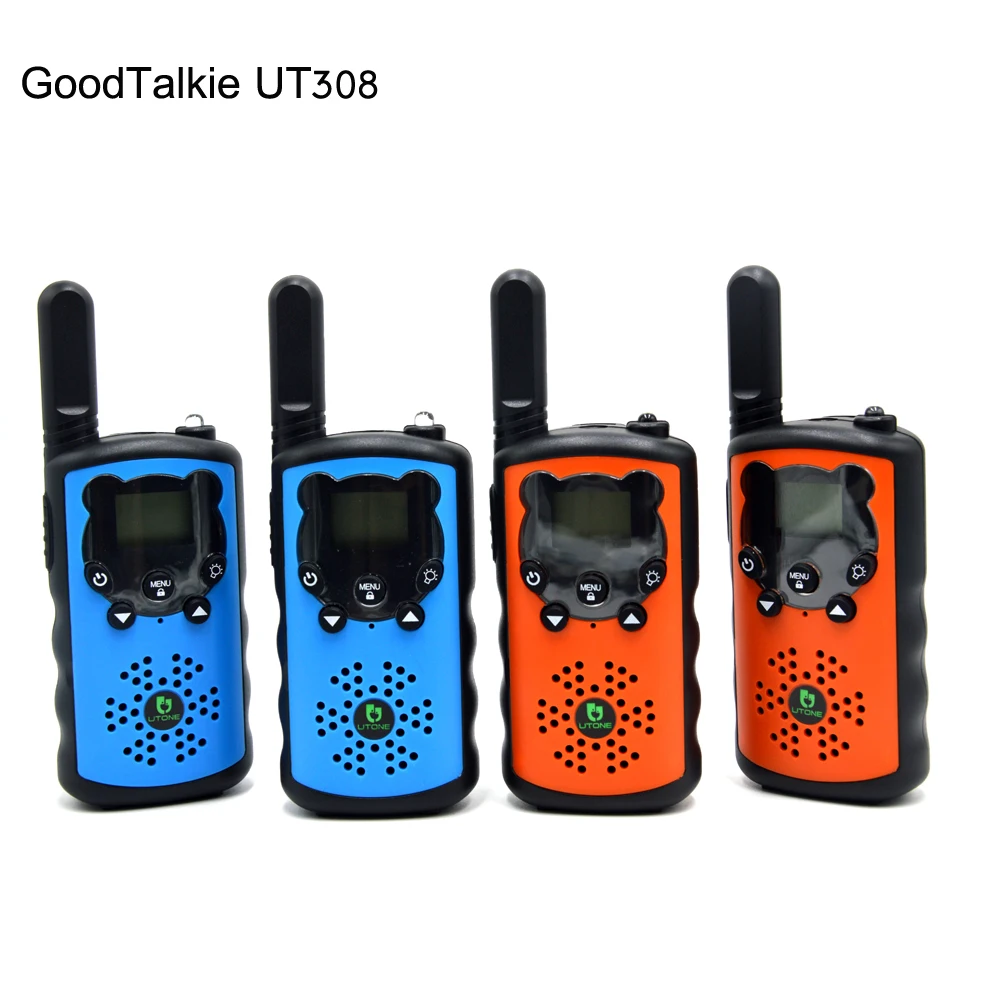 2 шт./лот GoodTalkie UT308 двухканальные радиоприемники для путешествий WookieTalkie|Рации| |