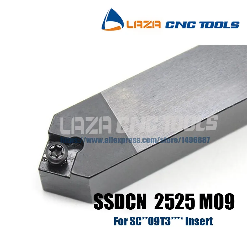 SSDCN2525M09 индексируемый Внешний поворотный держатель инструмента 45Deg SSDCN