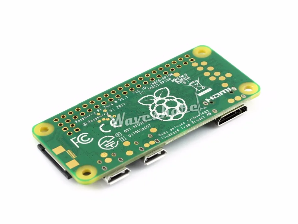 Оригинальный макетный набор Raspberry Pi Zero W посылка вая карта Micro SD адаптер питания