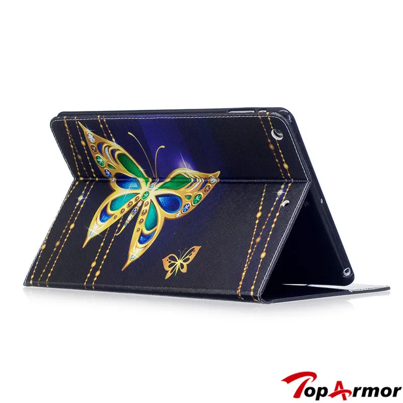 Toparmor чехол для Apple iPad Air Smart PU кожа силиконовый чехол подставка Flip дети Обложка для iPad 5 A1474 1475 1476