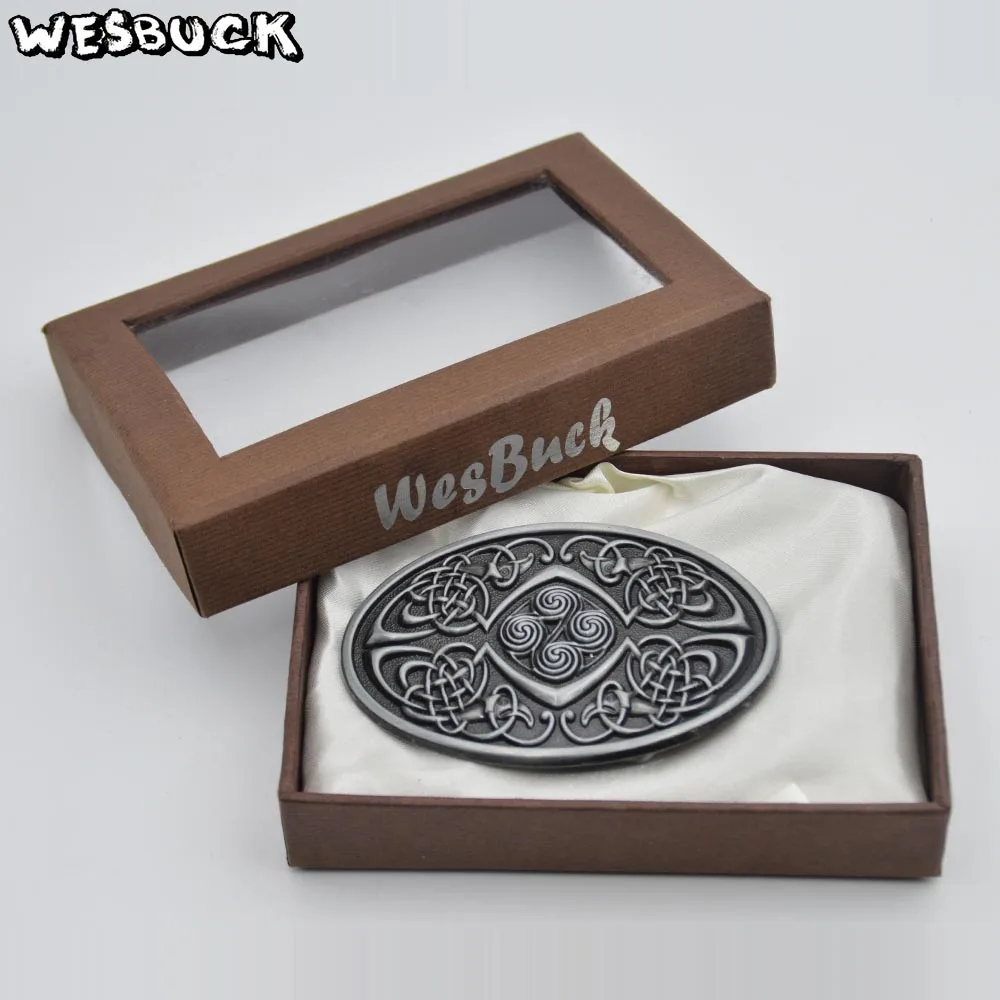 5 PCS MOQ WesBuck бренд Celti c пряжки ремня для Для мужчин женщин Прохладный овальной формы