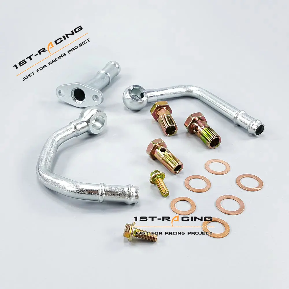 Комплект для SUBARU TD05 TD06 комплект сборки масла и воды кольцо + труба болт|ring ring|oil