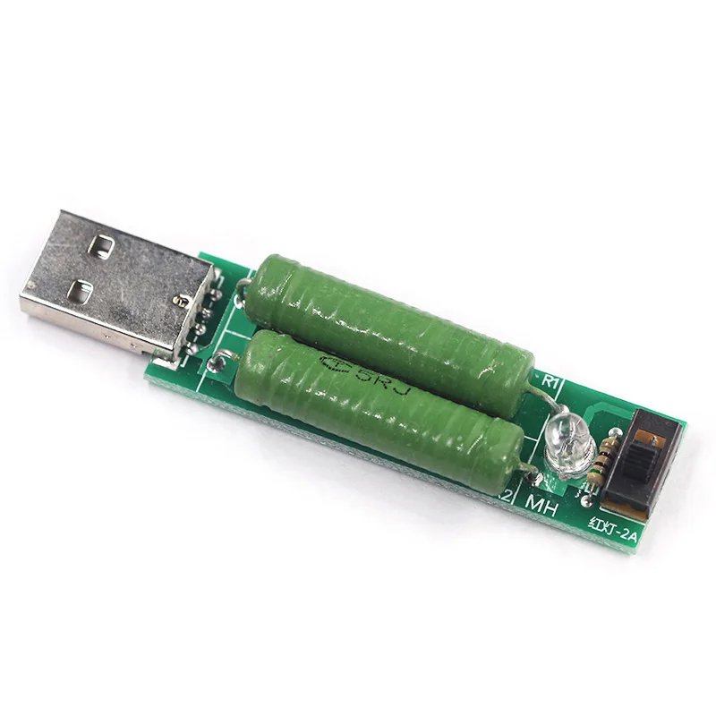 USB-инструмент для тестирования нагрузки 2 а/1 А сопротивление старению USB-адаптер