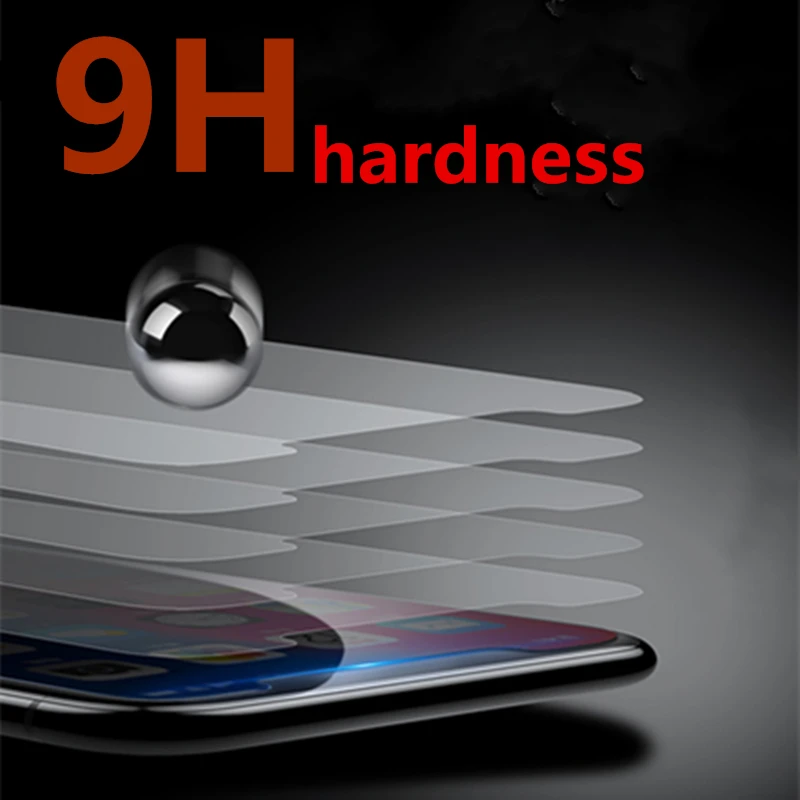Закаленное стекло Защитное для iPhone 6 S 7 8 Plus X Защитная пленка экрана 5 5s se 4 |