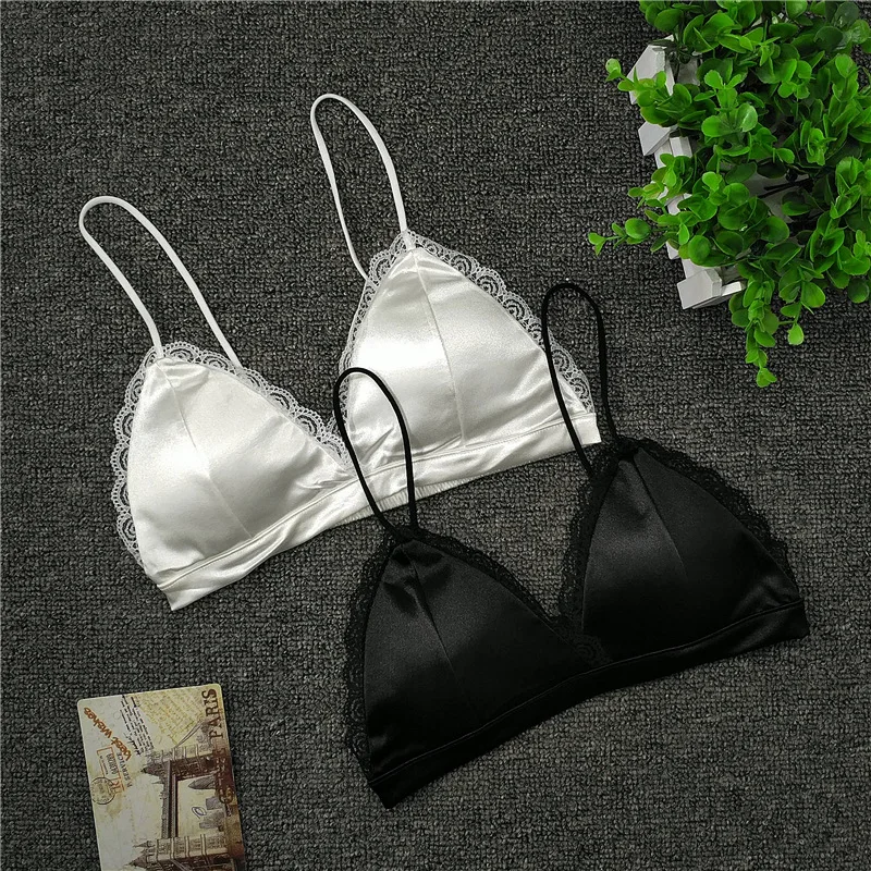 2018 ремень Кружева Sexy Для женщин Повседневное Lace Bralette бюстгальтер Мягкий Стретч