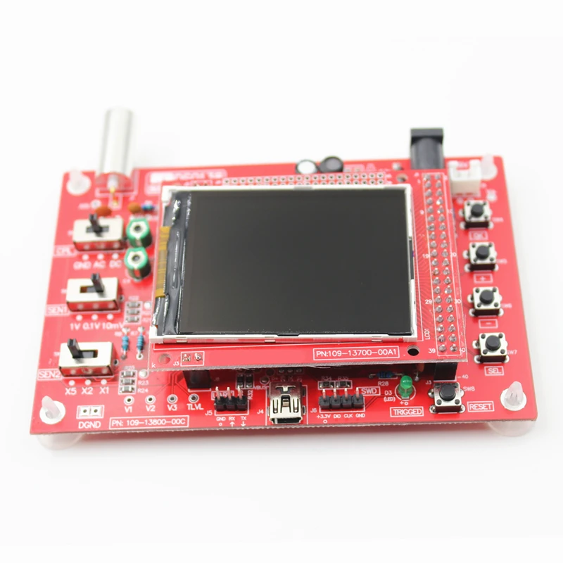 Собранный DSO138 2.4 TFT Портативный карманный Цифровой Осциллограф DIY Kit Части