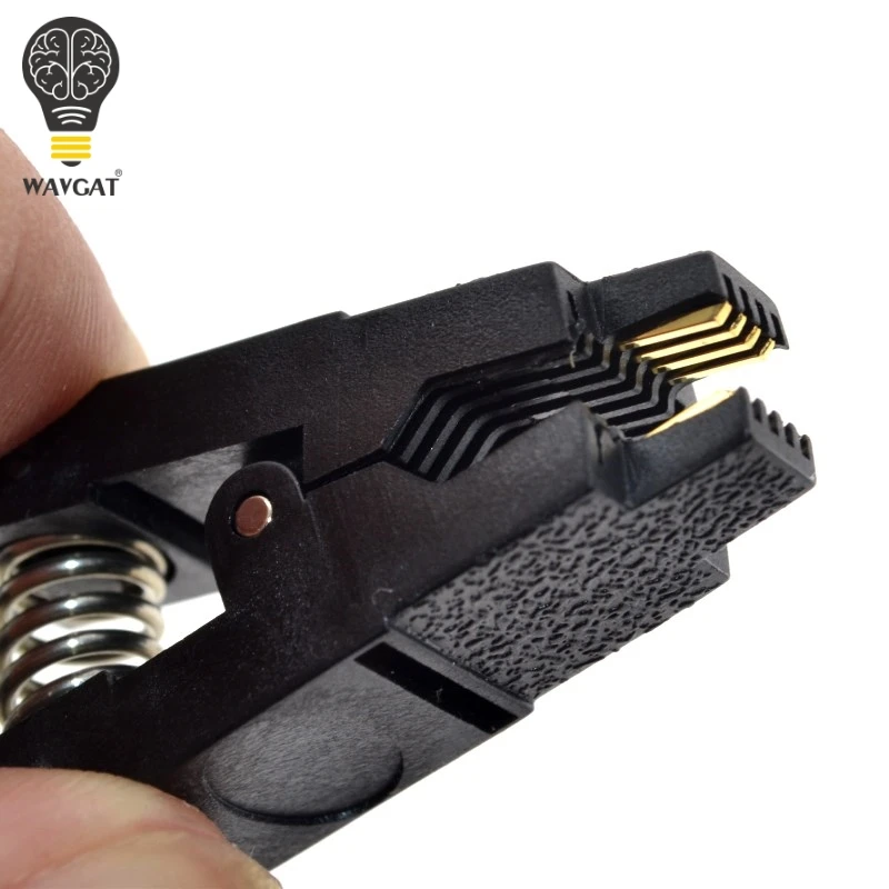 WAVGAT программатор тестовый зажим SOP8 SOP SOIC 8 SOIC8 DIP8 DIP Pin IC | Электронные компоненты и