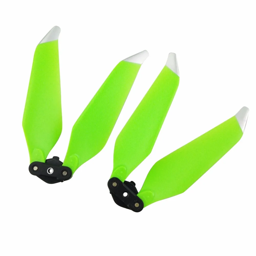 

8331 DJI mavic быстросъемное шумовое весло 2 шт. для DJI mavic винт квадрокоптера UAV аксессуары зеленое лезвие