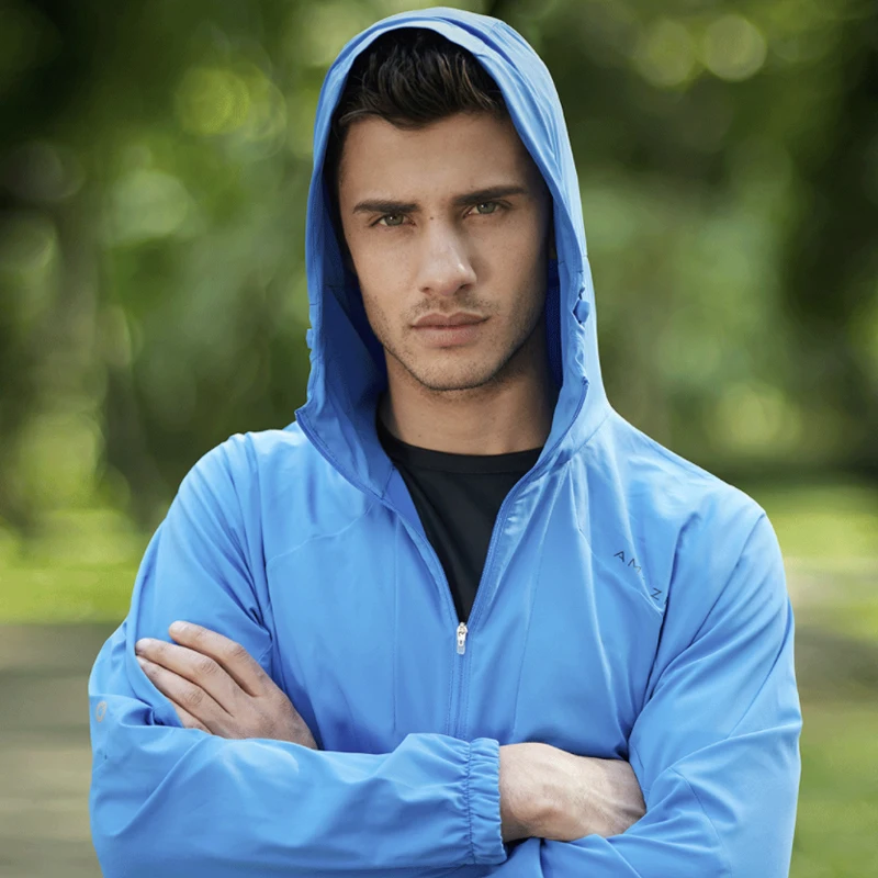 Новая Водонепроницаемая ветровка Youpin Amazfit для улицы мужская одежда | Электроника
