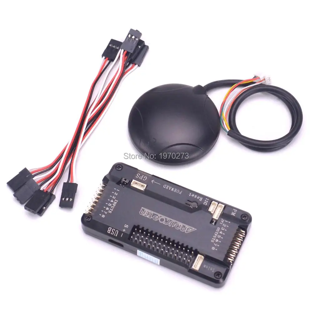 APM2.8 ArduPilot Mega APM 2 8 RC Мультикоптер Полетный контроллер плата + 6 м GPS Встроенный 5983