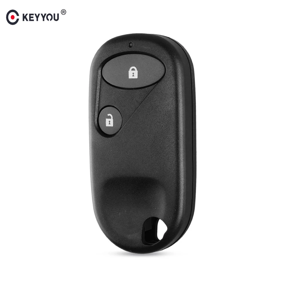 KEYYOU 2 кнопки автомобиля стиль дистанционного ключа Fob оболочка для Honda Civic C-RV Accord