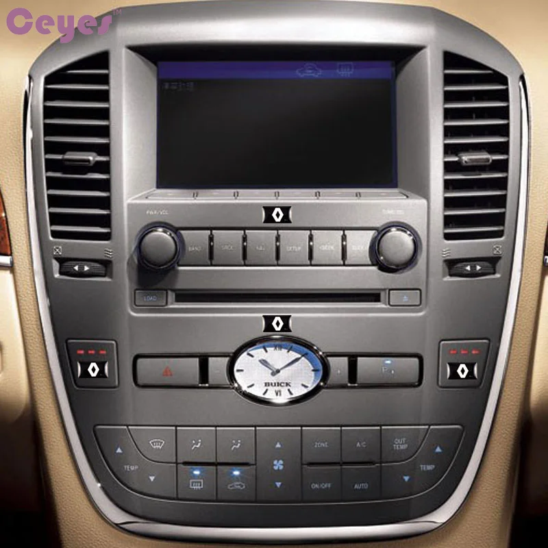 Автомобильный Стайлинг Авто декоративный значок руль подходит для Renault Duster Megane 2