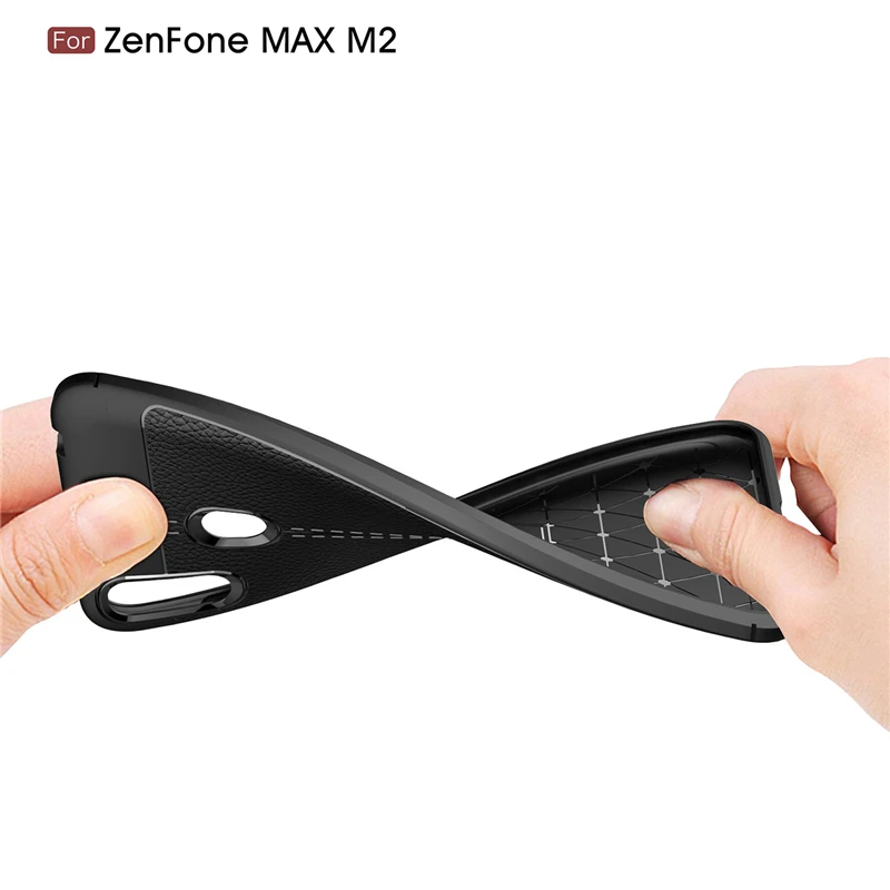 Чехол для Asus ZenFone Max (M2) ZB633KL Силиконовый прочный мягкий дизайнерский чехол из ТПУ M2