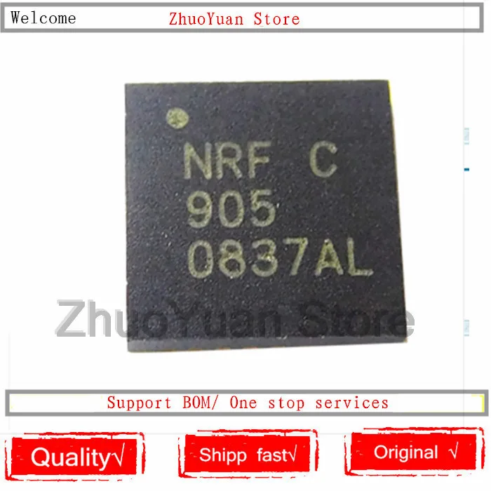 1 шт./лот NRF905C NRF905 QFN 32 новая Оригинальная микросхема|Голосовые модули