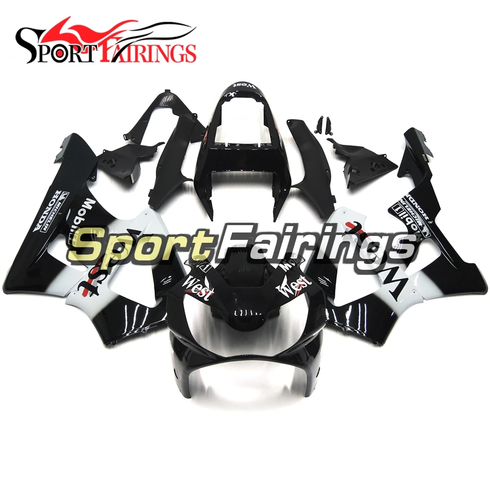 

Motorcycle Injection ABS Plastic Fairing Kits For Honda CBR900RR 929 00 01 CBR929RR 2000 2001 Fairing Black White Motorbike
