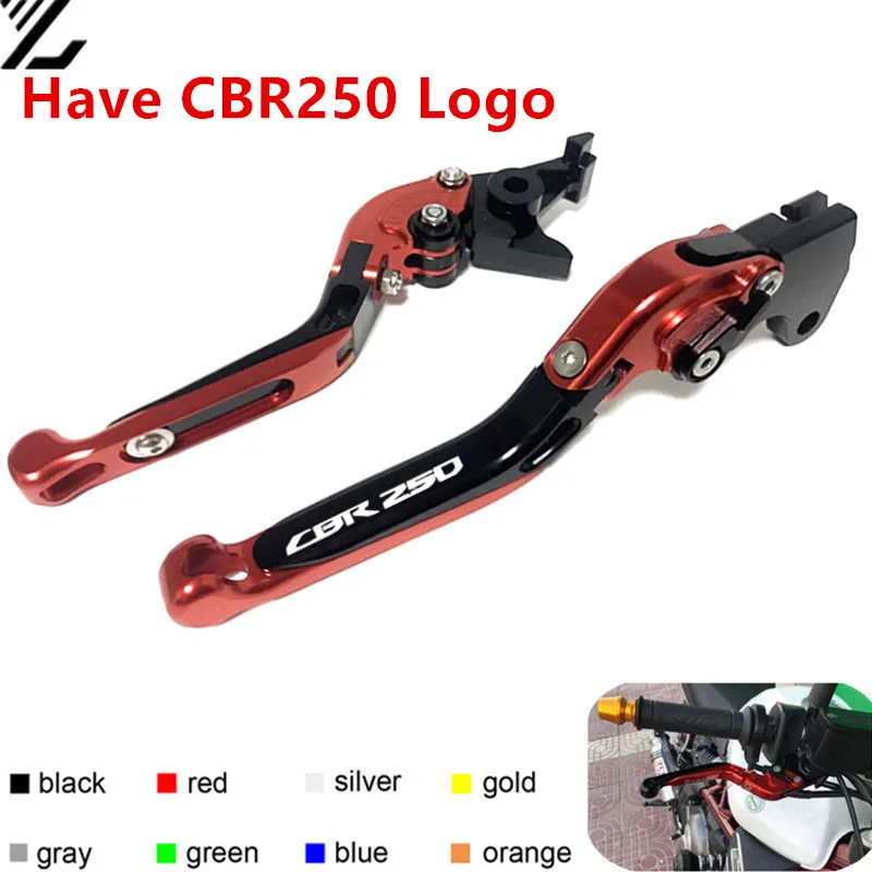 

For Honda CBR250RR CBR 250RR CBR250 RR 2017 2018 2019 Motorcycle CNC Brake Clutch Levers Adjustable Folding Extendable levers