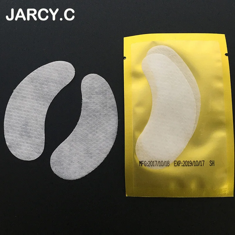 

New Eyelashes Paper Patches Under Eye Pads Lash Paper Patch Eye Tips Sticker Wraps Eyelash Extension Make Up Tools 50pairs