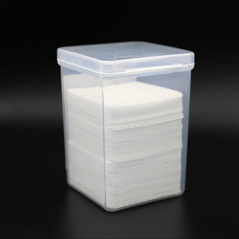 white 180Pcs/Lot Lint-Free Nail Wipes Napkins Nail Art Nail Remover Wipes For Gel Polish Remove Pure Cotton Nails Pads Paper - Цвет: white