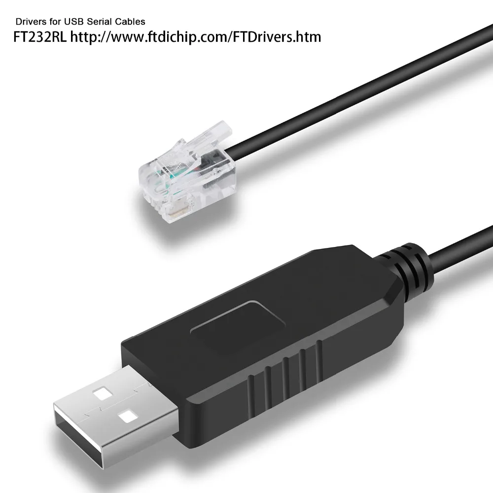 FTDI USB RS232 4P4C RJ9 адаптер последовательный преобразователь 6FT 16.4FT Ioptron телескоп