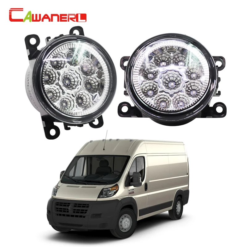 

Cawanerl Car Styling LED Bulb Fog Light Daytime Running Light DRL 1 Pair For RAM PROMASTER 1500 2500 3500 2014