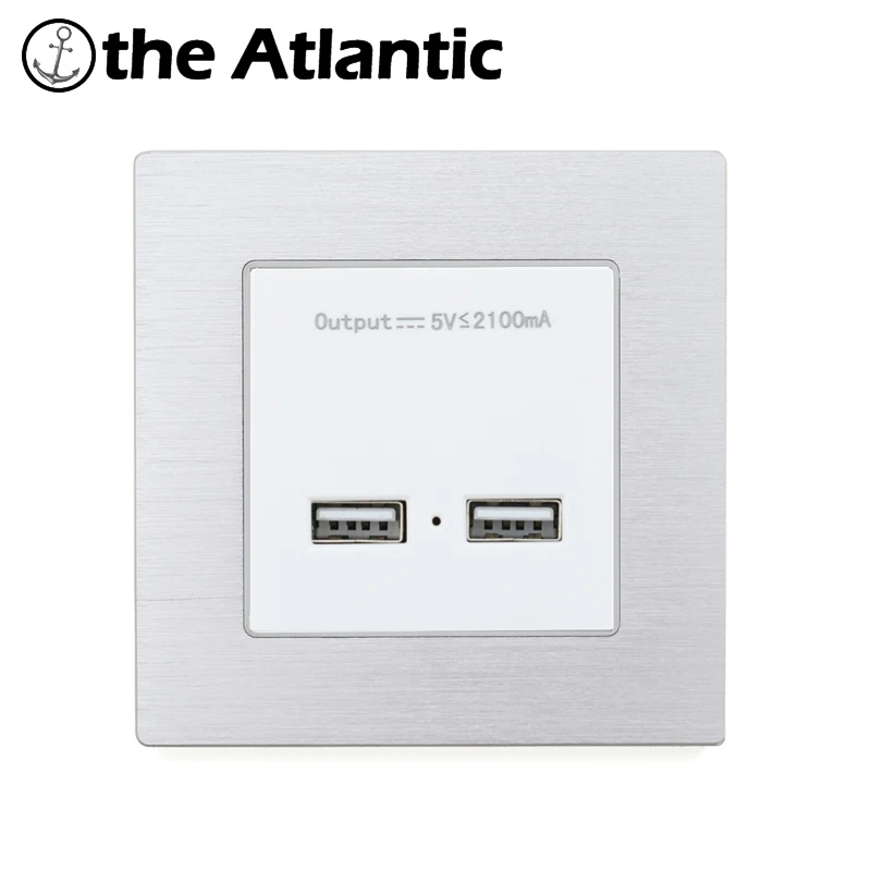 

EU France Standard 16A Wall Socket Power Outlet Enchufe Aluminum Metal Panel Electrical Plug AC 110~250V Plug Electrical Outlet