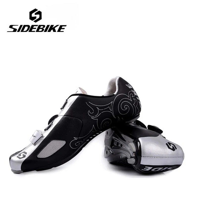 SIDEBIKE углеродистая обувь для велоспорта мужчин Мужская активного отдыха на