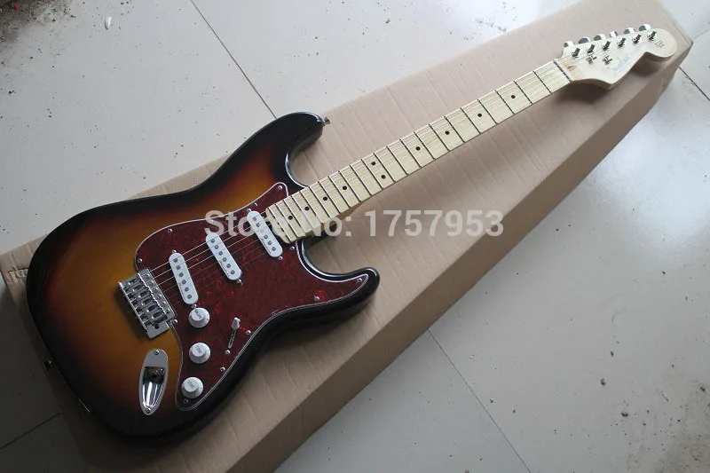 Бесплатная доставка прямой Заводской магазин новинка f st 6 струн электрическая