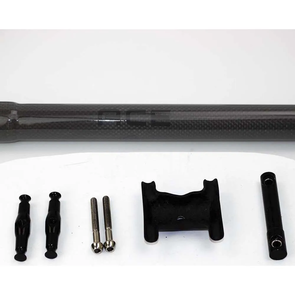 3K Glossy Aceoffix 3KCarbon велосипедный Подседельный штырь для Brompton BMX велосипедный Подседельный штырь 31,8 мм* 580 мм Сверхлегкий 230 г - Цвет: 3K Glossy