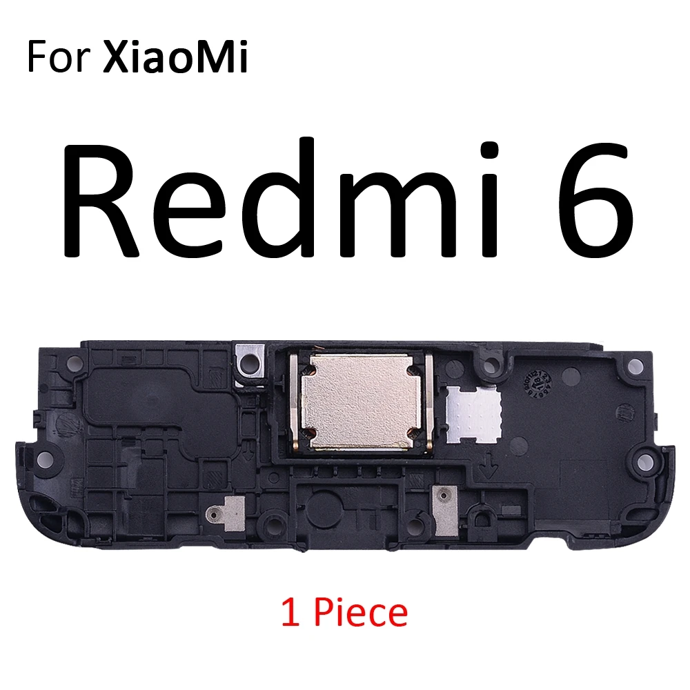 Громкий Динамик звук зуммера для XiaoMi Redmi Примечание iPhone 7 6 Plus 5 iPad Pro Plus 6A 5A S2 громкоговоритель Flex кабель Рингер Запчасти - Цвет: For Redmi 6