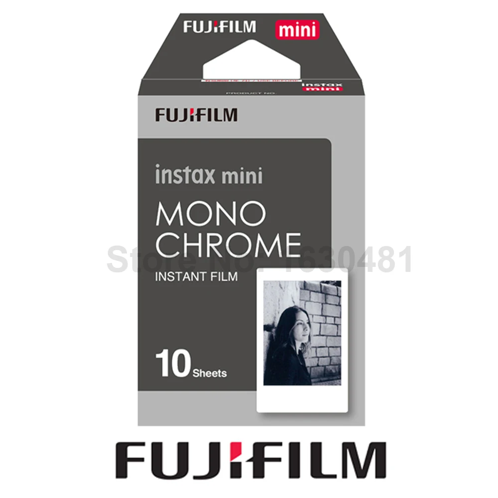 Оригинальная монохромная пленка Fujifilm Fuji Instax Mini для камеры instant mini 8 70 Plus NEO 90 25 Share SP
